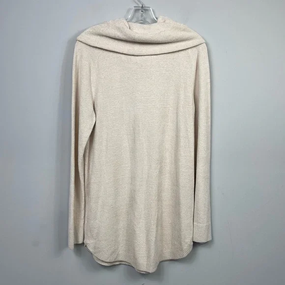 Barefoot Dreams CozyChic Ultra Lite Coastal Cowl Neck Tunic S Cozy Long Sweater - Picture 5 of 11
